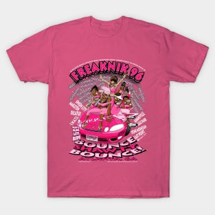 Freaknik 1996 Bounce Shawty Bounce! Pink Colorway T-Shirt